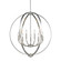 Golden Lighting Colson 9-light Chandelier in Pewter (36|3167-9 PW)