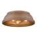 Golden Lighting Bartlett 3-light Flush Mount in Copper Patina (36|7312-FM16 CP)
