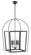 Medium Open Frame Chandelier (87|4056BK)