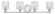 Large Four Light Vanity (87|5044CM)