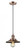 Railroad - 1 Light - 8 inch - Antique Copper - Cord hung - Mini Pendant (3442|201C-AC-M3)