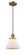 Cone - 1 Light - 8 inch - Brushed Brass - Cord hung - Mini Pendant (3442|201C-BB-G41)