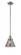 Cone - 1 Light - 8 inch - Brushed Satin Nickel - Stem Hung - Mini Pendant (3442|201S-SN-G43)