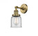 Bell - 1 Light - 5 inch - Brushed Brass - Adjustable Sconce (3442|203-BB-G52)