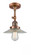 Halophane - 1 Light - 9 inch - Antique Copper - Adjustable Semi-Flush Mount (3442|201F-AC-G2)