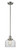 Bell - 1 Light - 8 inch - Brushed Satin Nickel - Stem Hung - Mini Pendant (3442|201S-SN-G72)
