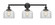 Bell - 3 Light - 32 inch - Oil Rubbed Bronze - Bath Vanity Light (3442|205-OB-G72)