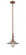 Halophane - 1 Light - 9 inch - Antique Copper - Stem Hung - Adjustable Mini Pendant (3442|206-AC-G2)