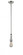 Bare Bulb - 1 Light - 3 inch - Polished Nickel - Stem Hung - Adjustable Mini Pendant (3442|206-PN)