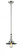 Railroad - 1 Light - 8 inch - Polished Nickel - Stem Hung - Adjustable Mini Pendant (3442|206-PN-M1)