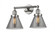 Cone - 2 Light - 18 inch - Polished Nickel - Adjustable Bath Vanity Light (3442|208-PN-G43)