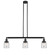 Bell - 3 Light - 38 inch - Oil Rubbed Bronze - Stem Hung - Adjustable Island Light (3442|213-OB-G52)