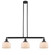 Bell - 3 Light - 41 inch - Oil Rubbed Bronze - Stem Hung - Adjustable Island Light (3442|213-OB-G71)