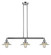 Halophane - 3 Light - 41 inch - Polished Nickel - Stem Hung - Adjustable Island Light (3442|213-PN-G2)