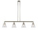 Cone - 4 Light - 51 inch - Polished Nickel - Stem Hung - Adjustable Island Light (3442|214-PN-G62)