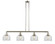 Bell - 4 Light - 53 inch - Polished Nickel - Stem Hung - Adjustable Island Light (3442|214-PN-G72)