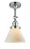 Cone - 1 Light - 8 inch - Polished Chrome - Adjustable Semi-Flush Mount (3442|201F-PC-G41)