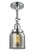 Bell - 1 Light - 5 inch - Polished Chrome - Adjustable Semi-Flush Mount (3442|201F-PC-G53)
