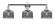 Bell - 3 Light - 32 inch - Polished Chrome - Bath Vanity Light (3442|205-PC-G73)