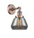 Fulton - 1 Light - 7 inch - Antique Copper - Adjustable Sconce (3442|203-AC-G173)