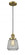 Chatham - 1 Light - 7 inch - Brushed Brass - Cord hung - Mini Pendant (3442|201C-BB-G142)