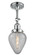 Geneseo - 1 Light - 7 inch - Polished Chrome - Adjustable Semi-Flush Mount (3442|201F-PC-G165)