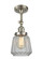Chatham - 1 Light - 7 inch - Brushed Satin Nickel - Adjustable Semi-Flush Mount (3442|201F-SN-G142)