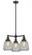Chatham - 3 Light - 24 inch - Oil Rubbed Bronze - Stem Hung - Chandelier (3442|207-OB-G142)