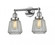 Chatham - 2 Light - 16 inch - Polished Chrome - Adjustable Bath Vanity Light (3442|208-PC-G142)