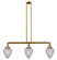 Geneseo - 3 Light - 38 inch - Brushed Brass - Stem Hung - Adjustable Island Light (3442|213-BB-G165)