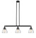 Fulton - 3 Light - 39 inch - Oil Rubbed Bronze - Stem Hung - Adjustable Island Light (3442|213-OB-G172)