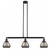 Fulton - 3 Light - 39 inch - Oil Rubbed Bronze - Stem Hung - Island Light (3442|213-OB-G173)