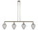 Geneseo - 4 Light - 52 inch - Polished Nickel - Stem Hung - Adjustable Island Light (3442|214-PN-G165)