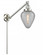 Geneseo - 1 Light - 8 inch - Brushed Satin Nickel -Adjustable Swing Arm (3442|237-SN-G165)