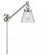 Cone - 1 Light - 8 inch - Brushed Satin Nickel -Adjustable Swing Arm (3442|237-SN-G62)