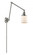 Bell - 1 Light - 8 inch - Brushed Satin Nickel -Adjustable Swing Arm (3442|238-SN-G51)