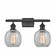 Belfast - 2 Light - 16 inch - Oil Rubbed Bronze - Bath Vanity Light (3442|516-2W-OB-G105)