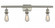Bare Bulb - 3 Light - 26 inch - Brushed Satin Nickel - Bath Vanity Light (3442|516-3W-SN)