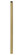 12 X 5/8'' Downrod - Brushed Brass Finish (3442|ST-12M-BB)