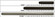 5/8'' Threaded Replacement Stems (3442|ST-6M-PN)