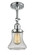Bellmont - 1 Light - 6 inch - Polished Chrome - Adjustable Semi-Flush Mount (3442|201F-PC-G194)