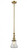 Bellmont - 1 Light - 6 inch - Brushed Brass - Stem Hung - Adjustable Mini Pendant (3442|206-BB-G192)