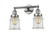 Canton - 2 Light - 17 inch - Polished Nickel - Adjustable Bath Vanity Light (3442|208-PN-G182)