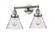 Cone - 2 Light - 18 inch - Polished Nickel - Adjustable Bath Vanity Light (3442|208-PN-G44)