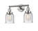 Bell - 2 Light - 16 inch - Brushed Satin Nickel - Adjustable Bath Vanity Light (3442|208-SN-G54)