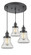 Bellmont 3 Light Multi-Pendant (3442|211/3-OB-G192)