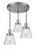 Small Cone 3 Light Multi-Pendant (3442|211/3-SN-G64)