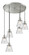 Small Cone 6 Light Multi-Pendant (3442|212/6-SN-G64)