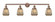 Chatham - 4 Light - 42 inch - Antique Copper - Adjustable Bath Vanity Light (3442|215-AC-G146)