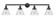 Cone - 4 Light - 44 inch - Oil Rubbed Bronze - Adjustable Bath Vanity Light (3442|215-OB-G44)